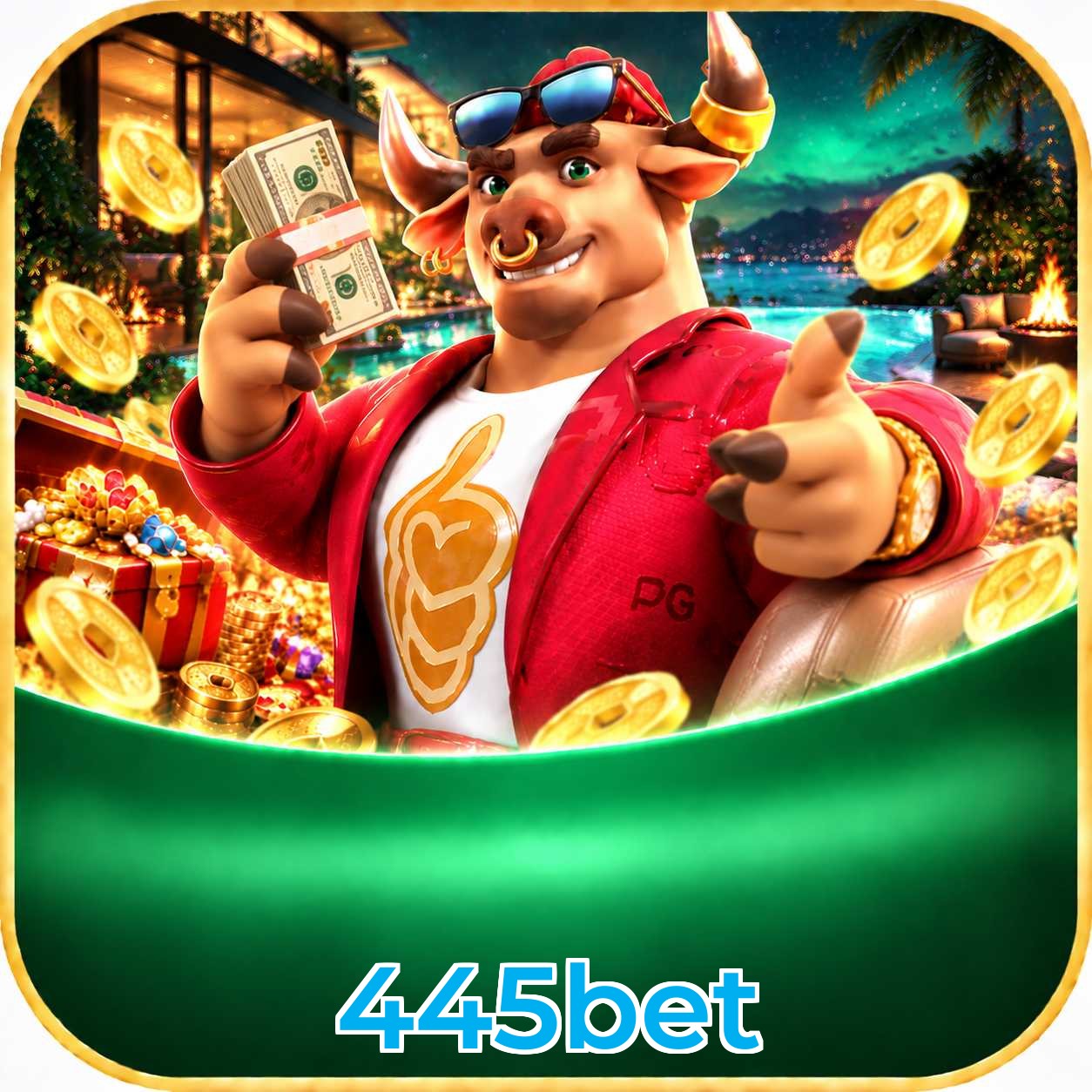 445bet Download Speed Test Logo - Teste de Velocidade Certificado